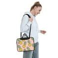 thumbnail image 7 of ZICANCN Laptop Case 13 inch, Cartoon Doodle Art Pineapple Work Shoulder Messenger Business Bag for Women and Men, 7 of 7