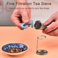 thumbnail image 4 of Ludlz Tea Infuser Umbrella Shape Food Grade Stainless High Temperature Resistant Spice Strainer Filter Mesh Tea Maker Teapot Tool Teaweare, 4 of 8