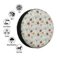 thumbnail image 4 of Naloa Funny Cat White PVC Leather Spare Tire Wheel Cover for Car Truck SUV Camper Trailer Universal Fit many size14 inch, 4 of 6
