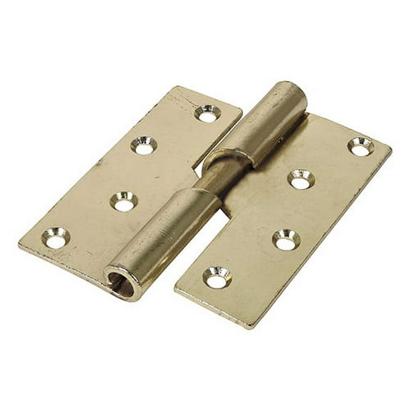 Timco - Rising Butt Hinge (466) - Left Hand - Electro Brass (Size 100 x 86 - 2 Pieces)
