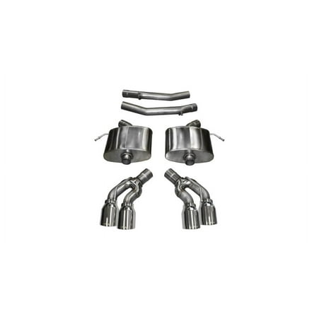 Corsa 2016 Cadillac CTS V 6.2L V8 2.75in Polished Xtreme Axle-Back Exhaust