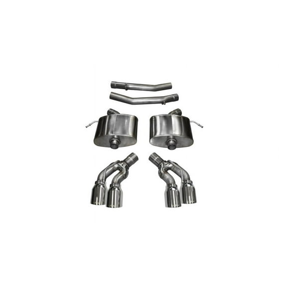 Corsa 2016 Cadillac CTS V 6.2L V8 2.75in Polished Xtreme Axle-Back Exhaust