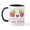 White/Black Inside, variant on CafePress - I Love Grammy Ladybug Mug - 11 oz Ceramic Mug - Novelty Coffee Tea Cup