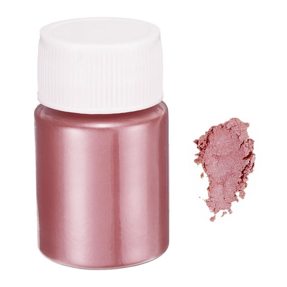 Uxcell 15g/0.5oz Mica Powder for Epoxy Resin Kits Casting Resin Dyes Old Rose