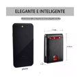 thumbnail image 4 of Cartera De Cuero Con Rfid Bloqueo Para Hombre Negro, 4 of 4