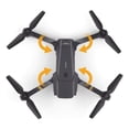 thumbnail image 4 of DRONE PLEGABLE 998 CÁMARA ANGULAR HD 720P 2.4 GHZ WIFI 10M CONTROL REMOTO INALAMBRICO AEREO, 4 of 5