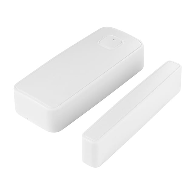 Sensor de puerta inalámbrico Tuya Matsuzay Detector de apertura/cierre alarma antirrobo autoadhesiva