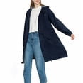 thumbnail image 2 of Price cut Women Hooded Waterproof Zipper Mid-length Windproof Waterproof Raincoat Jacket, 2 of 5