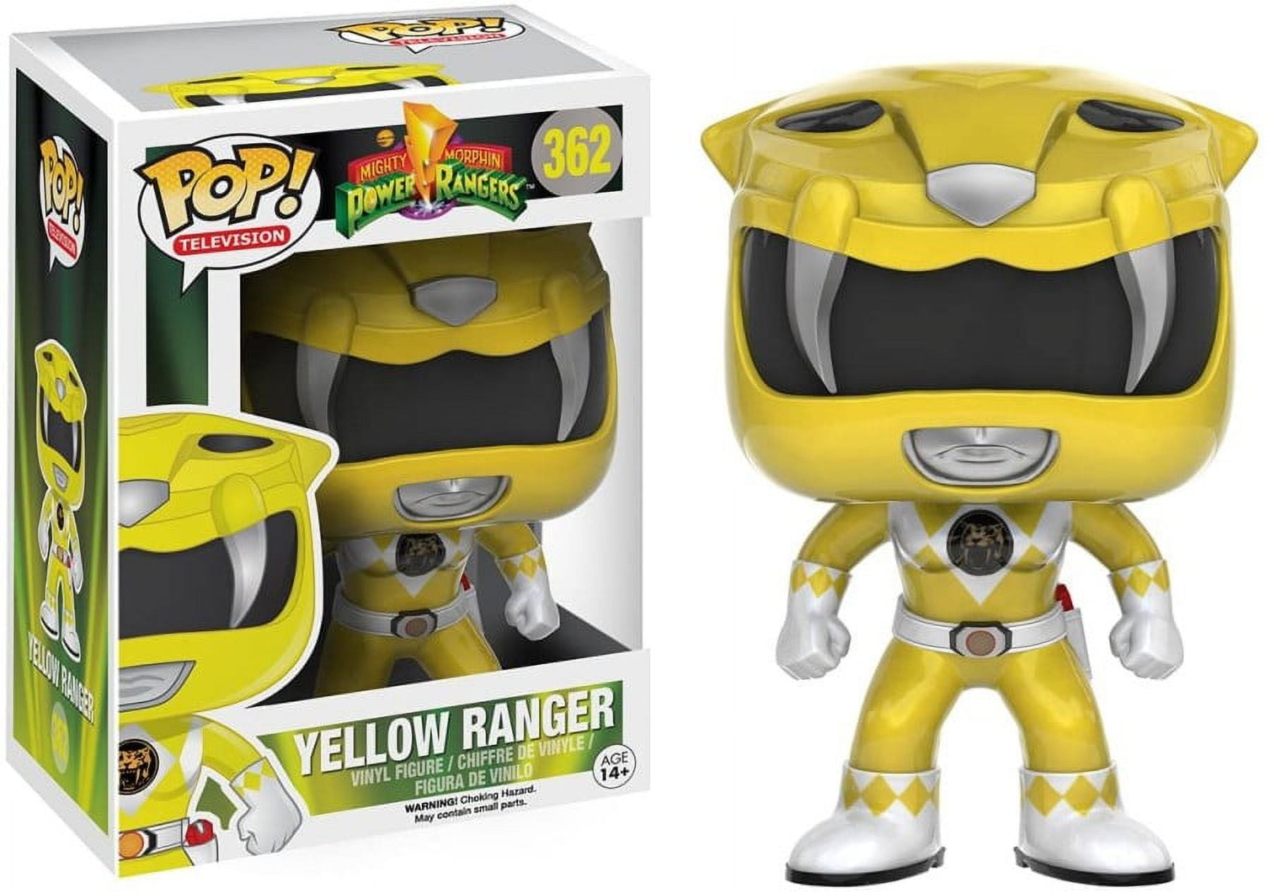 FUNKO POP! TELEVISION: POWER RANGERS - YELLOW RANGER - Walmart.com