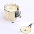 thumbnail image 2 of Household Vinegar Plate Hot Pot Dipping Bowl Fine Ceramic Snack Plate Salad Bowl with Storage Bucket, 2 of 7