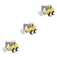 thumbnail image 3 of pitrice Cartoon Push-type Engineering Construction Vehicles Toy Decoration Farm Cars Model Early Educational Boys Children Baby Gift Drilling Machine No.03 3PCS, 3 of 6