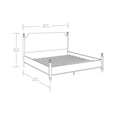 thumbnail image 3 of My Texas House Monroe King Platform Bed, Brushed Oak Finish, 3 of 14
