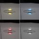 thumbnail image 1 of 4 Uds. Adhesivo reflectante para coche, manija de puerta, protección para cuenco de puerta (plateado) Feliz Sencillez, 1 of 5