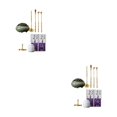 thumbnail image 1 of Thinsony Meditation 9-Piece Copper Incense Burner Fragrance Tool Kit Type1 2PCS, 1 of 1