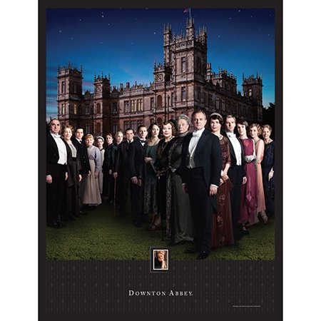 Imperial Mint Downton Abbey Season 4 Framed Artwork w/ Postage Stamp