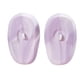 thumbnail image 5 of 2x cubiertas de silicona para los oídos, tapones para los oídos de peluquería, orejeras profesionales reutilizables impermeables para teñir el cabello violeta claro, 5 of 10