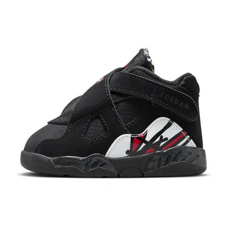 Toddler's Jordan 8 Retro "Playoffs" Black/True Red-White (305360 062) - 5