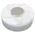 thumbnail image 3 of Trampa para moscas eléctrica, carga USB automática, silenciosa, desmontable, lavable, atrapamoscas eléctrico para restaurante, cocina, blanco, 3 of 10