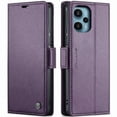 thumbnail image 1 of Funda tipo cartera Xiaomi POCO F5 5G con cierre magnético, RFID, tarjetero, soporte, carga inalámbrica, 1 of 5