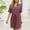 #7Purple, variant on MYAOYI Housecoat for Women Short Sleeve Turndown Collar Solid Color Home Short Sleepshirts