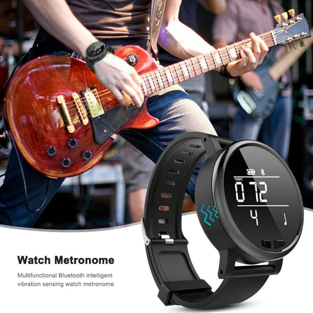 Reloj inteligente portatil Metronomo Cuerpo Vibracion Piano Guitarra Acordes Entrenador Herramientas FLhrweasw Nuevo Walmart en linea