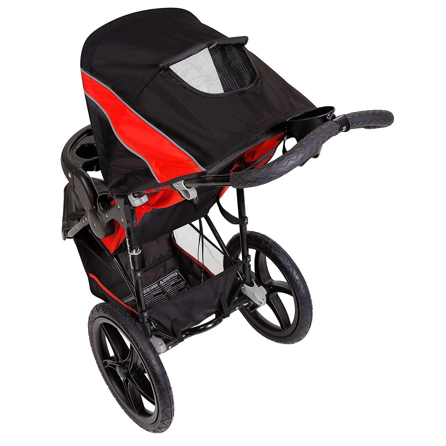 Baby Trend XCEL Infant/Child All Terrain Fitness Travel Jogger Stroller, Picante - image 5 of 6