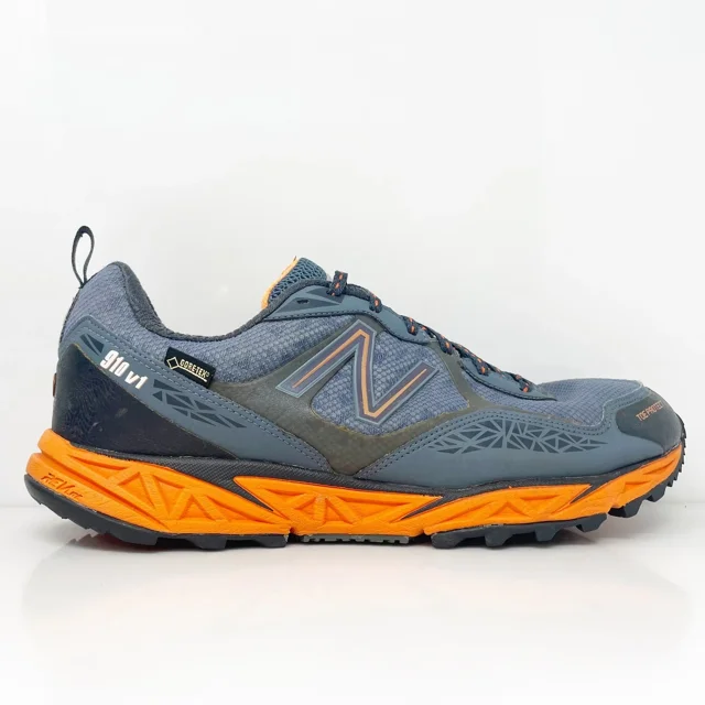 New Balance Mens 910 V1 MT910GTX Blue Running Shoes Sneakers Size 10 2E