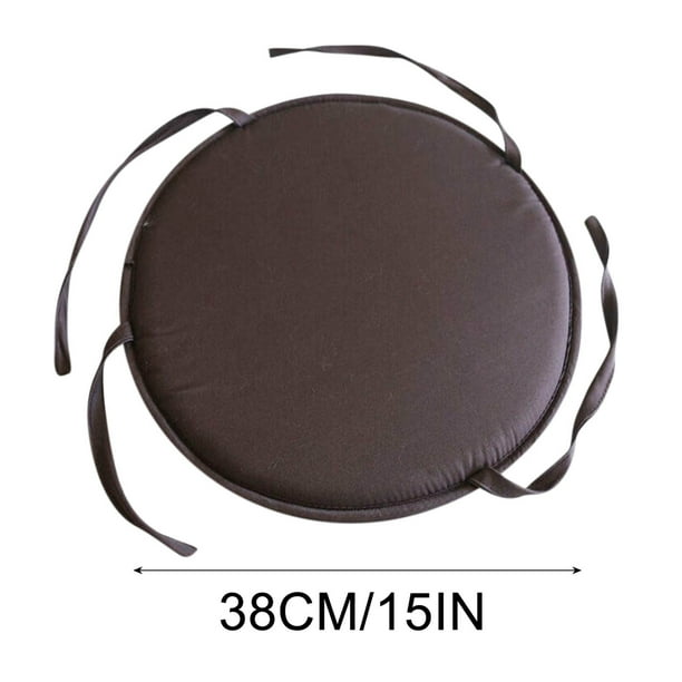 Cojines de Silla Al Aire Libre Cojines de Silla Interior Y Al Aire Libre con Cojines de Silla Circular, Sillas de Comedor con Cojines de Silla Circular, Cojines de Silla de Jardín, Conjunto de Muebles