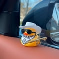 thumbnail image 2 of 1pc Cool And Handsome Duck Car Ornament, 2 of 5