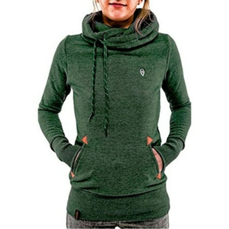 Just Hoods - Women Hoodies Sweatshirt Jumper Long Sleeve Hooded Coat Pullover