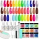 thumbnail image 1 of Kit de uñas en polvo para uñas AZUREBEAUTY, 31 unidades, para principiantes, 20 colores, 1 of 9