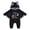 Z57-Black1, variant on FUZHIQ My First Halloween Outfit Baby Boy Girl Pumpkin Cosplay Clothes Bat Clothes Hoodie Romper Playsuit Jumpsuits,6-12 Months