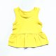 thumbnail image 3 of Vestido de verano para niña con camiseta y falda elástica de cuello redondo en colores pastel. Bonita y clásica camiseta de algodón para niña., 3 of 4