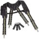 thumbnail image 1 of Tirantes de cinturón de herramientas Correa ajustable resistente acolchada con clips de bolsillo para, 1 of 5