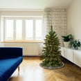 thumbnail image 2 of National Tree Company 4.5 ft Pre-Lit Tiffany Fir Slim Artificial Christmas Tree with Clear Lights and Stand, 2 of 5