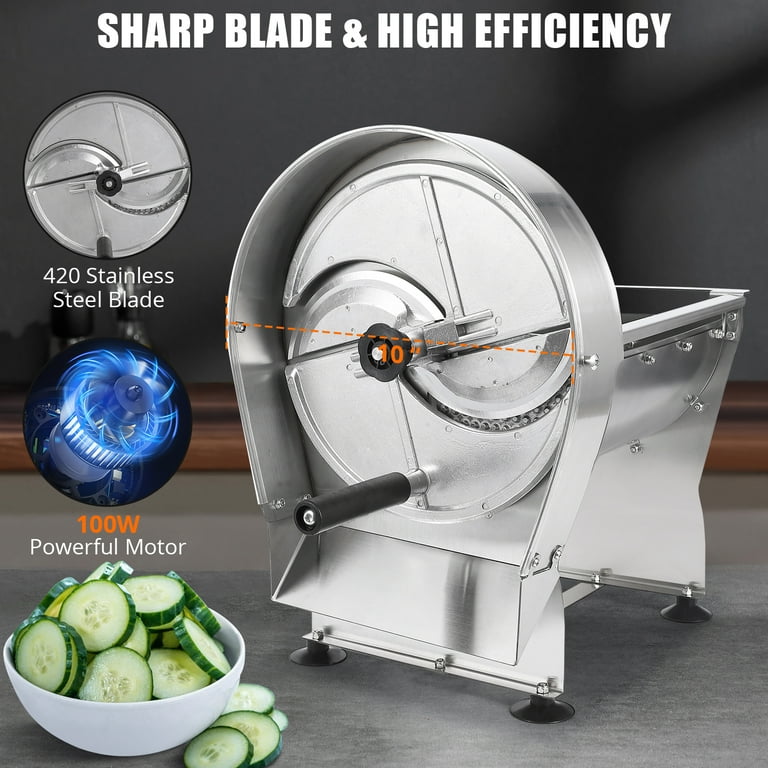Commercial Vegetable Fruit Slicer Electric Onion Potato Commercial Vegetable Fruit Slicer Electric Onion Potato