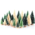 thumbnail image 1 of Árbol de Navidad UROVIBOSCR Mini artificial con base de madera, 1 of 7