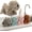 Brown, variant on Cute Dog Chenille Hand Towel, 3D Fuzzy Puppy Hangable Ball Hand Towel Microfiber Super Soft Absorbent Bathroom & Kitchen Towels with Hanging Loop, Can Be Placed on the Sink Countertop (Brown)