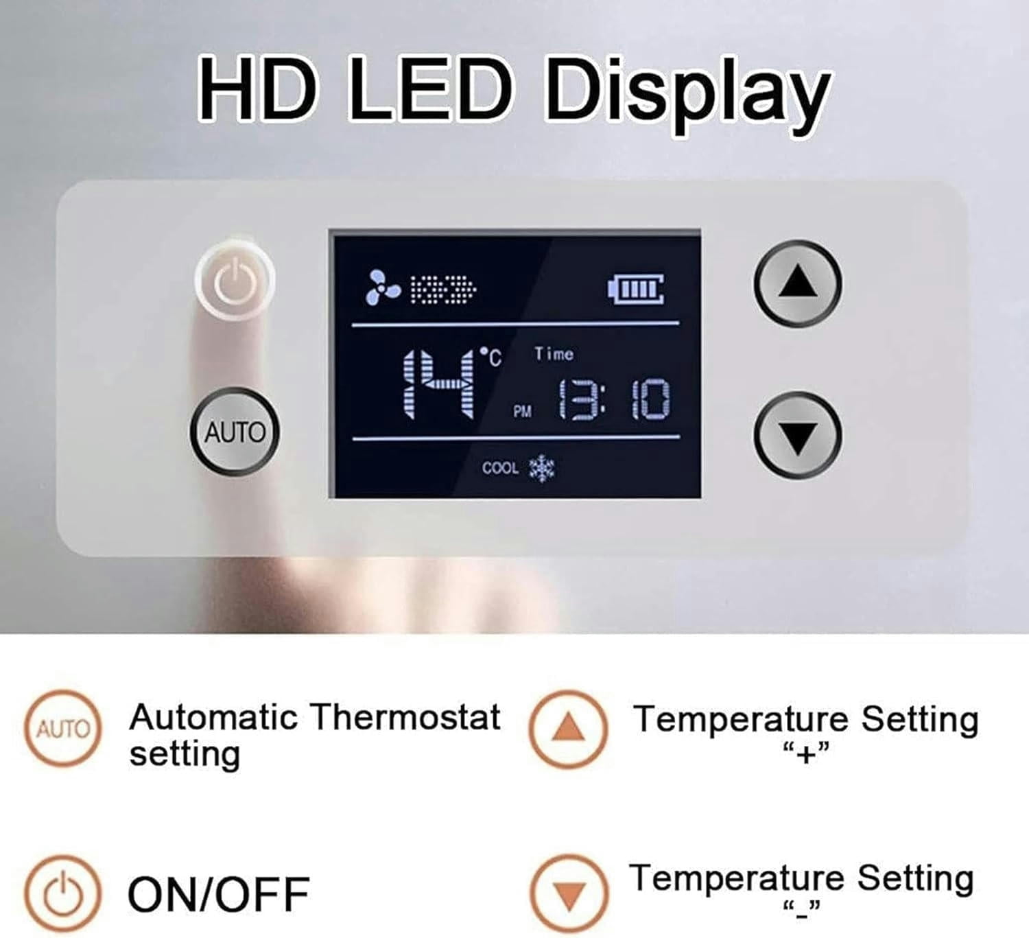 GXCZ Insulin Cooler Case USB Mini Drug Constant Temperature Refrigerator Car Small Refrigerator,10200mah Battery &amp; Storage Bag,Led Display,for Travel/Home/Office Storage of Medicines