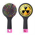 thumbnail image 1 of Logo Yellow Background Radioactive Substances Warning Salon Detangling Hair Brush Cushion Base, 1 of 3