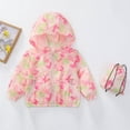 thumbnail image 5 of Venzia Girls All Over Print Hoodie, Kids Long Sleeve Casual Pullover Hooded Sweatshirt, 5 of 8