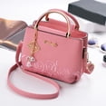 thumbnail image 3 of Faraee Fashion Purses and Handbags for Women Crossbody Shoulder Top Handle Satchel Jeweled Pendant Business Small Work Tote Bags Pink, 3 of 5