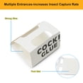 thumbnail image 4 of Elegant Choise Max 30 X Pest Roach Glue Trap Cockroach Killer Bait Catchers Indoor Office Motel, 4 of 24