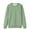 Light Green, variant on Women's Sweatshirt Long Sleeve Crew Neck Tunic Pullover Tops Solid Color Casual Cozy Soft Regular Fit Fall Womens Sweatshirts Black L