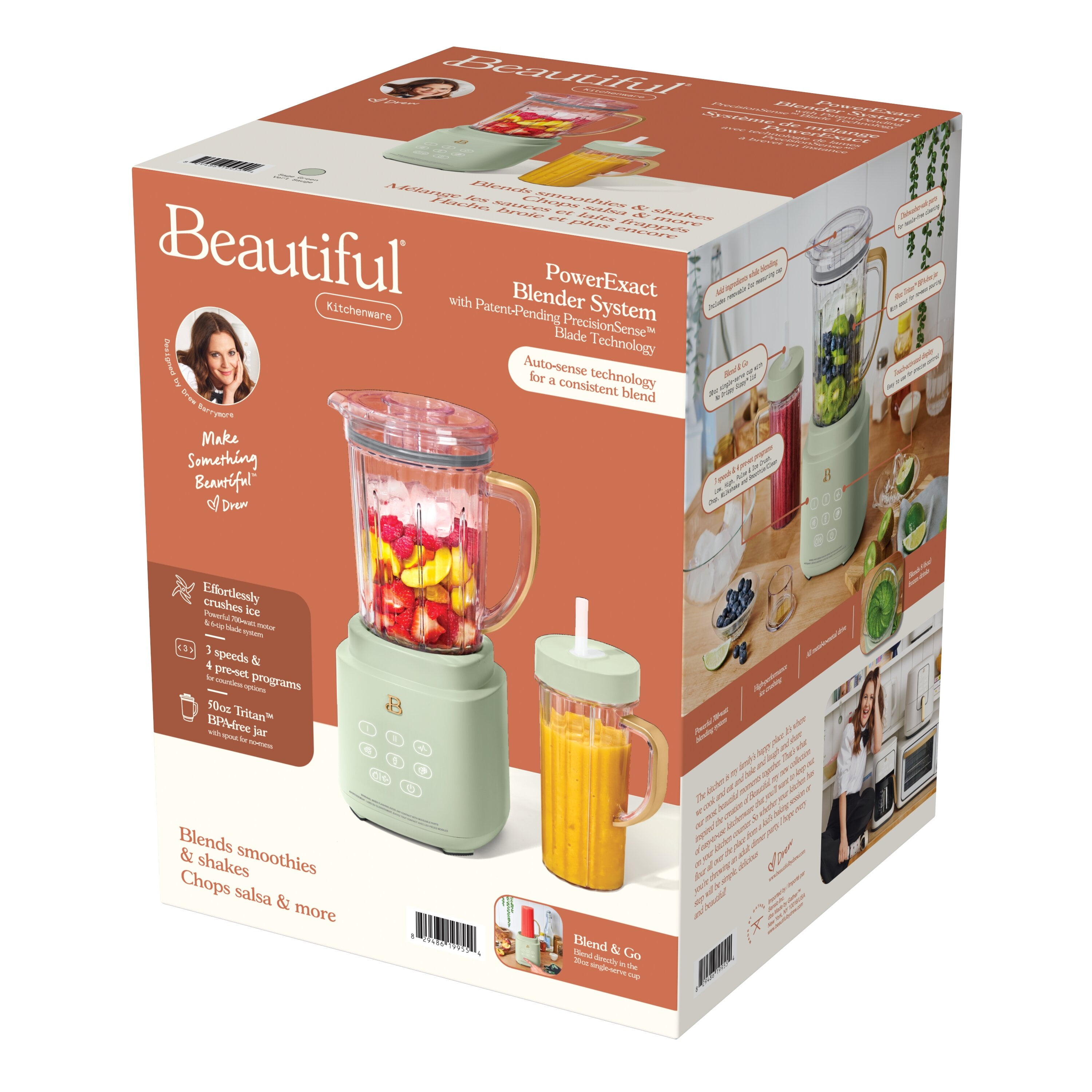 Beautiful by Drew Barrymore PowerExact Blender System