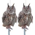 thumbnail image 1 of 2pcs Owl Bird Scarer With Reflective Tape Bird Deterrent Bird Repellent Devices To Scare Birds Pigeons Away For Garden Roofs Patio Windows Balcony Tre, 1 of 5