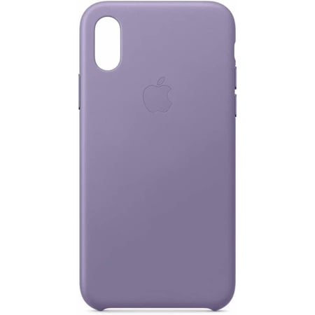 iPhone XS Leather Case - Lilac