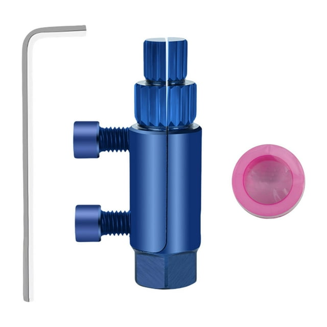 Hardware del extractor de tornillo de cabeza rota suministros efectivos mantenimiento práctico herramienta de eliminación de reparación de acero Azul