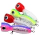 thumbnail image 1 of Filete de ola de madera Señuelo de madera Filete de ola Barco de alta mar Trolling Placa de hierro Pesca Cebo falso 80 g 18 cm, 1 of 4
