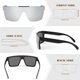 thumbnail image 5 of Gafas de Sol FEISEDY Polarizadas Oversize Cuadradas B2990 para Hombre y Mujer, 5 of 8